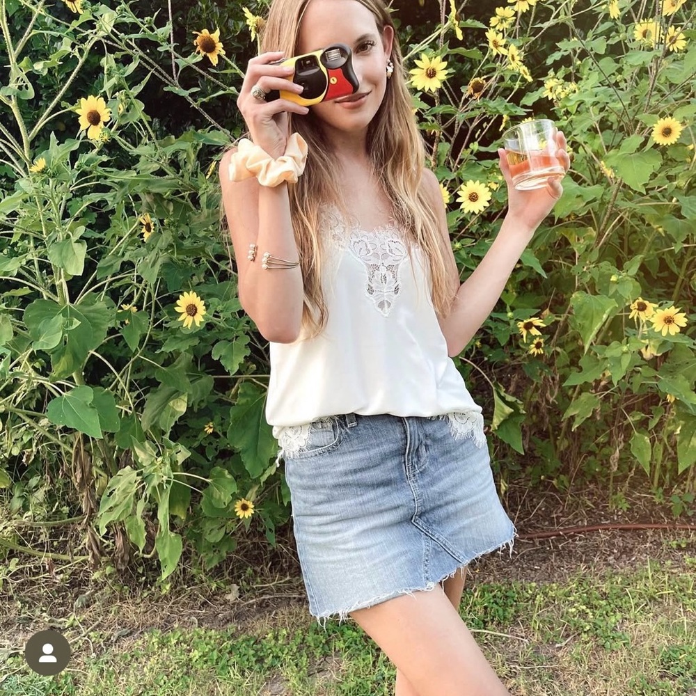 Hollister Blue Denim Skirt Size 00
